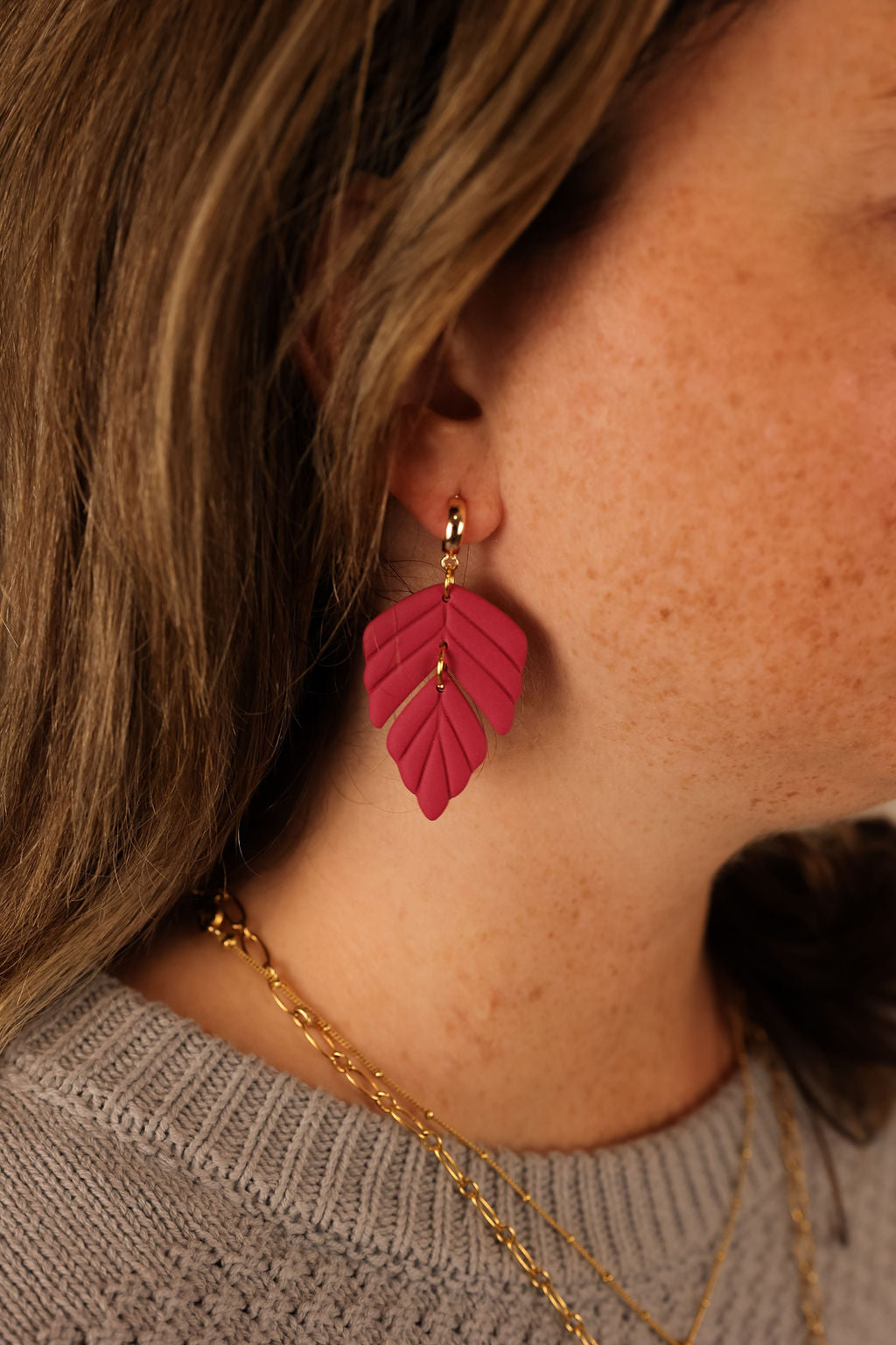 Flora | Polymer Clay Dangle Earring