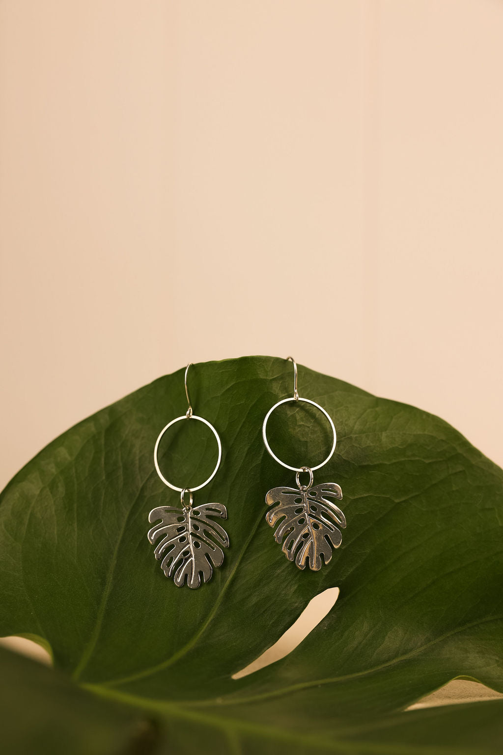 Leaf Earring | Gold + Silver