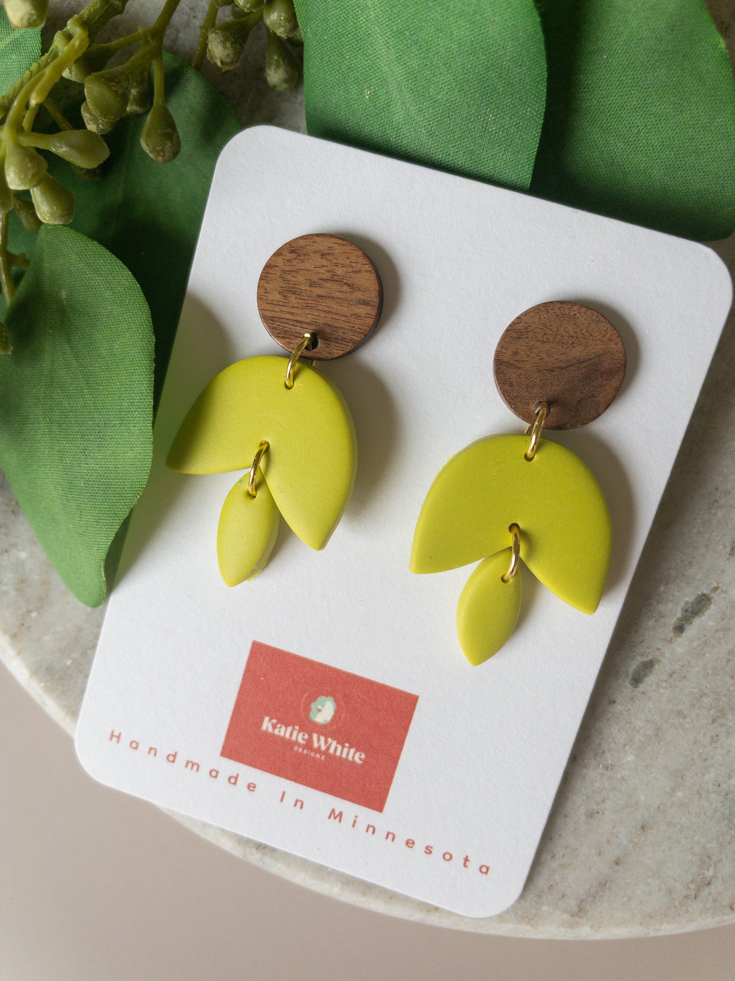 clay earrings | freja drop *clip on option*