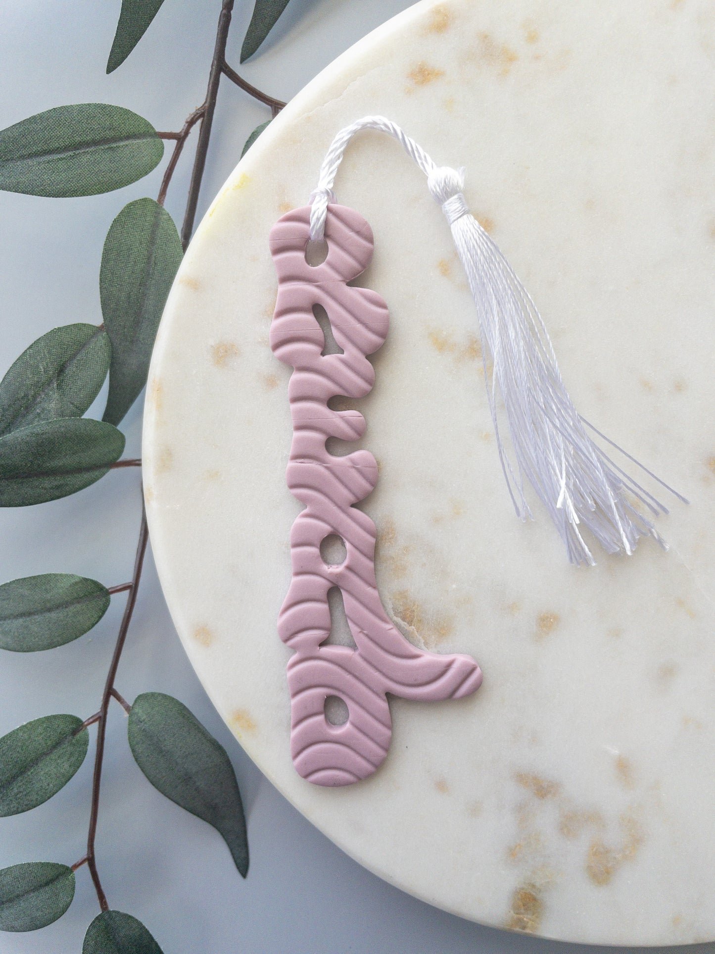 clay bookmark | Read