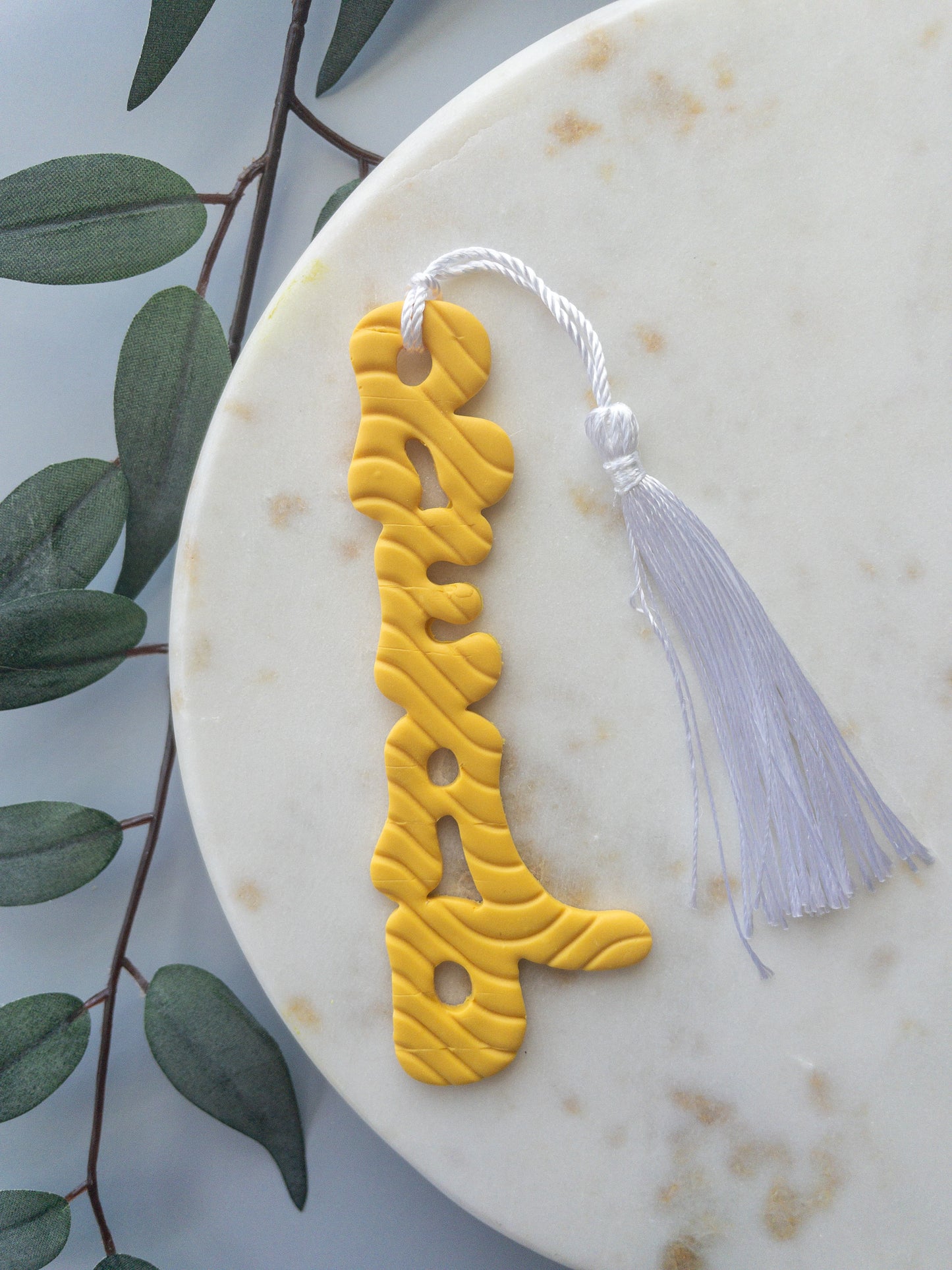 clay bookmark | Read