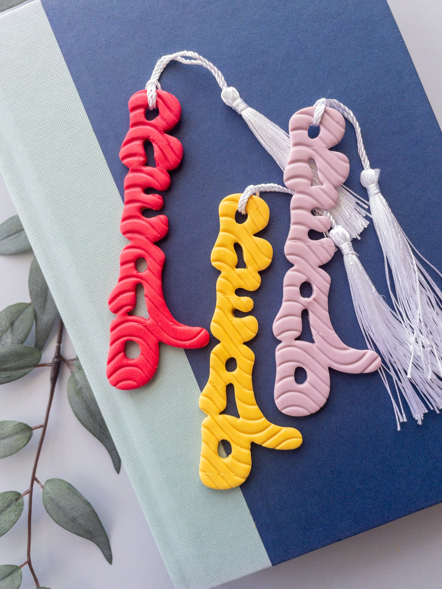 clay bookmark | Read