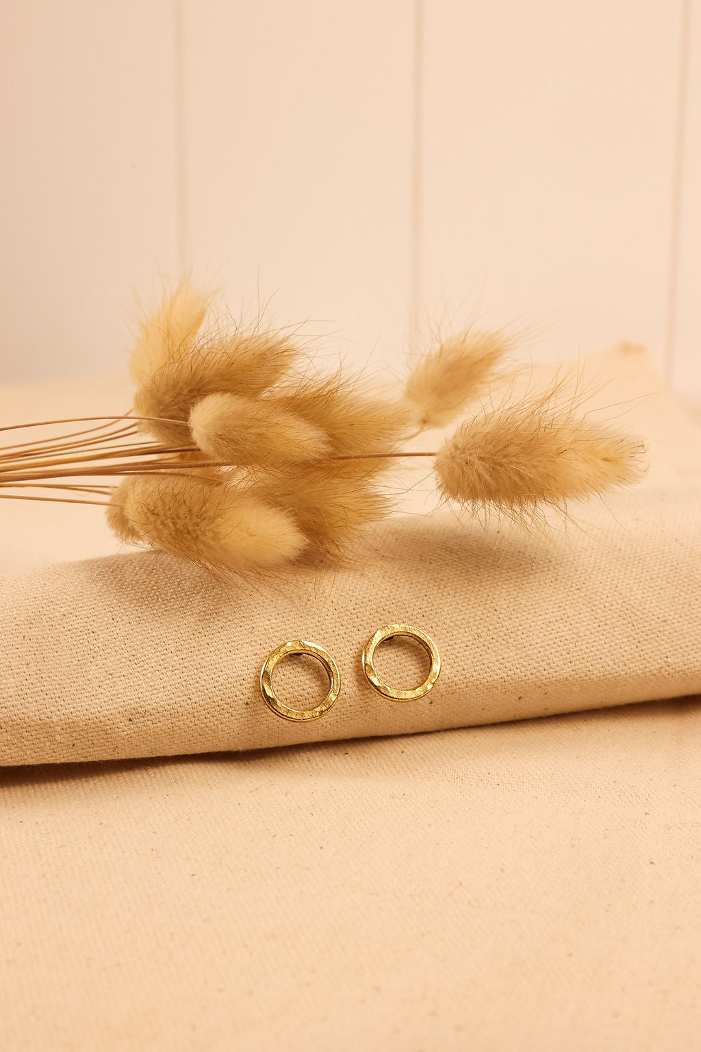 Circle Stud | Gold + Silver