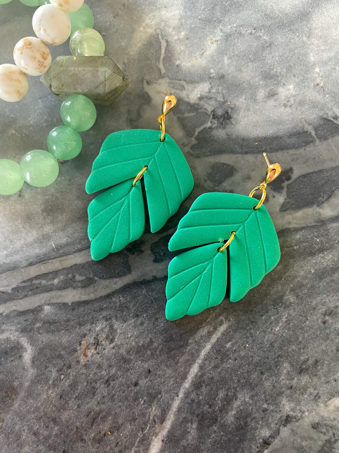 clay earring | Flora earring