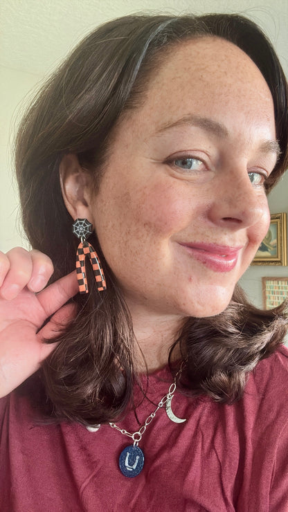 Bettlejuice Earring | Polymer Clay Dangle