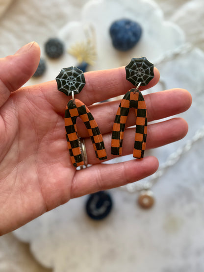 Bettlejuice Earring | Polymer Clay Dangle