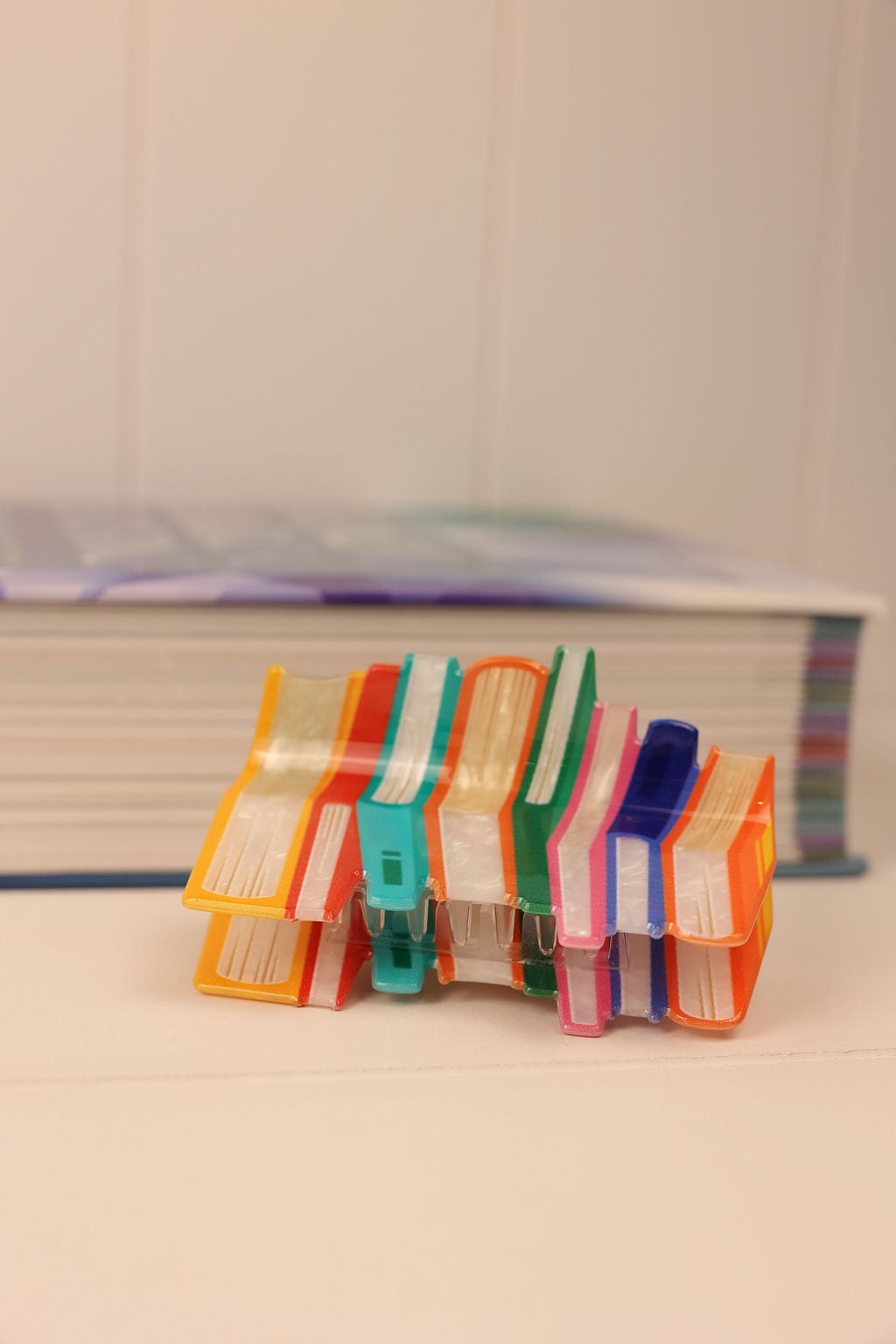 Bookstack Hairclip