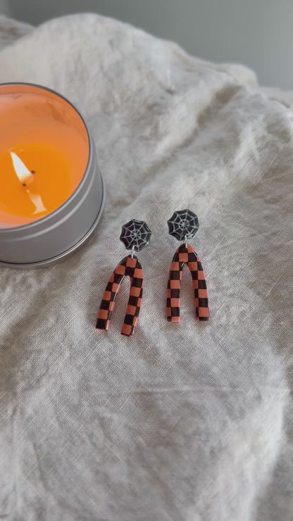 Bettlejuice Earring | Polymer Clay Dangle