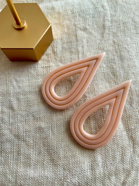 clay earrings | Amelia post earring